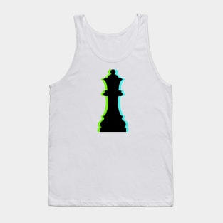 Trippy Queen Piece (Neon Green And Neon Blue) Tank Top